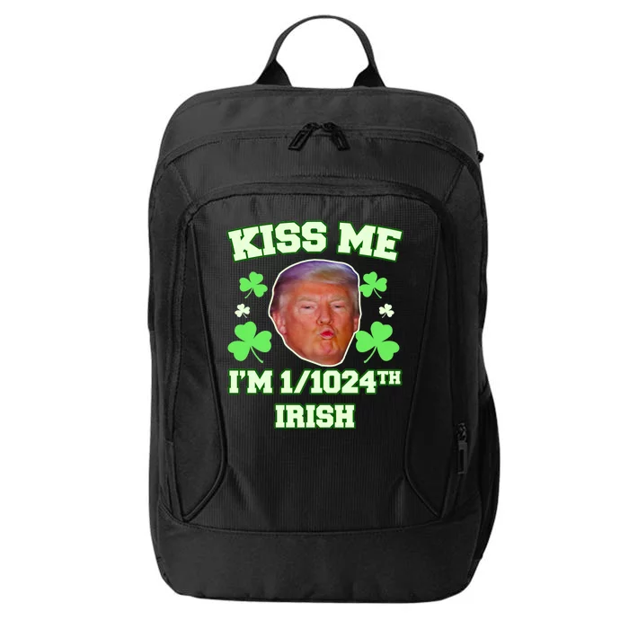 Kiss Me I'm 1/1024 Irish Trump St Patricks Day City Backpack