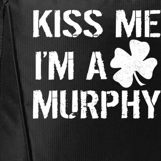 Kiss Me I'm A Murphy St. Patrick's Day City Backpack