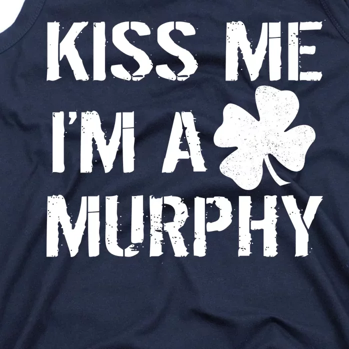 Kiss Me I'm A Murphy St. Patrick's Day Tank Top