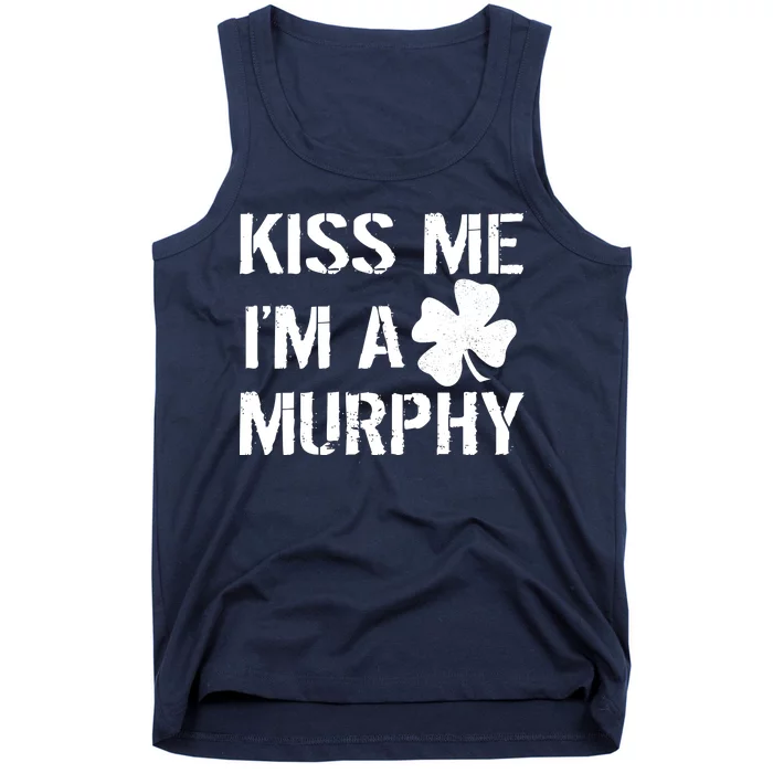 Kiss Me I'm A Murphy St. Patrick's Day Tank Top