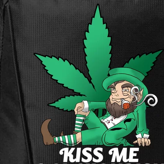 Kiss Me I'm Highrish City Backpack