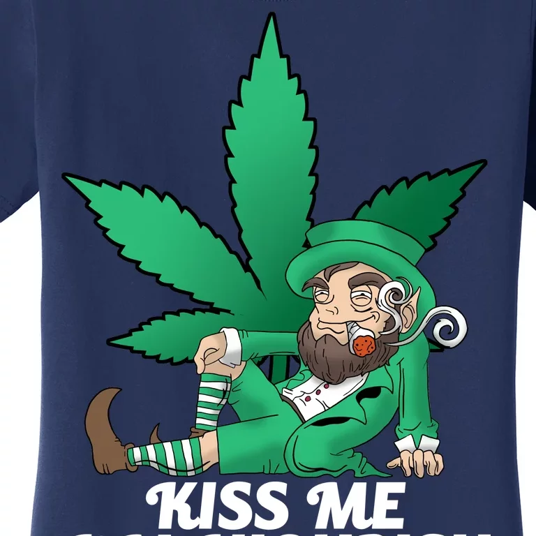 Kiss Me I'm Highrish Women's T-Shirt