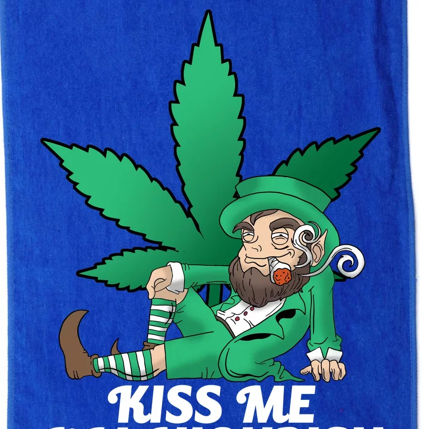 Kiss Me I'm Highrish Platinum Collection Golf Towel