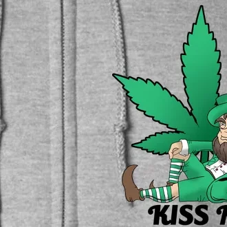 Kiss Me I'm Highrish Full Zip Hoodie