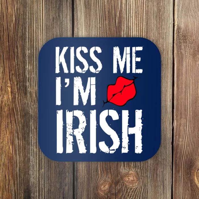 Kiss Me I'm Irish St. Patrick's Day Coaster