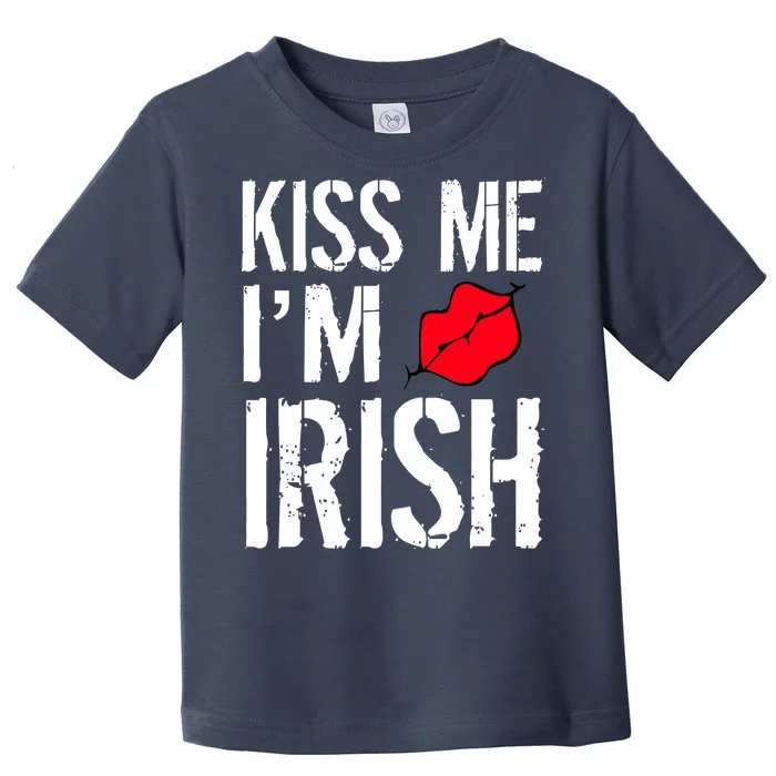 Kiss Me I'm Irish St. Patrick's Day Toddler T-Shirt