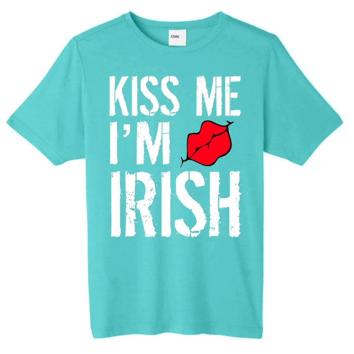 Kiss Me I'm Irish St. Patrick's Day ChromaSoft Performance T-Shirt