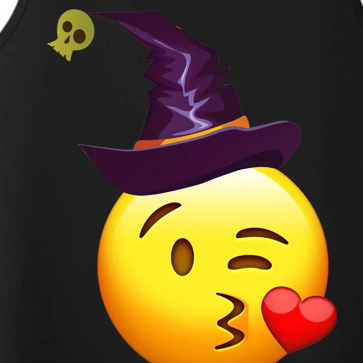 Kiss Witch Emoji Performance Tank