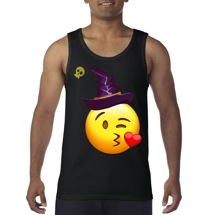 Kiss Witch Emoji Tank Top