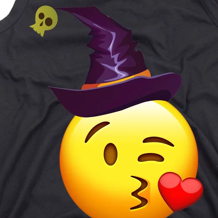 Kiss Witch Emoji Tank Top