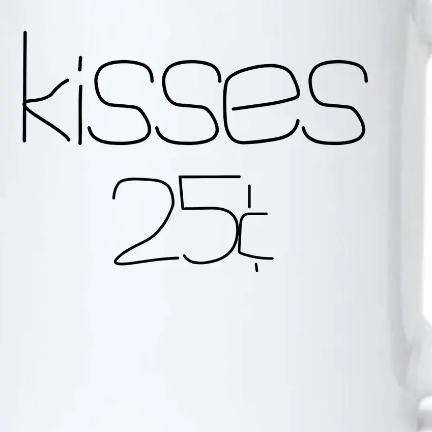 Kisses 20 Cents Black Color Changing Mug