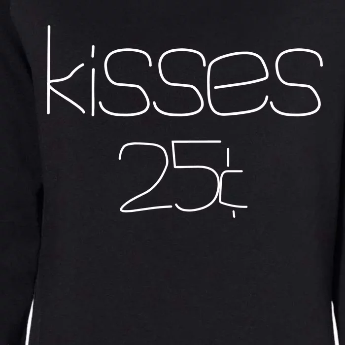 Kisses 20 Cents Womens California Wash Sweatshirt