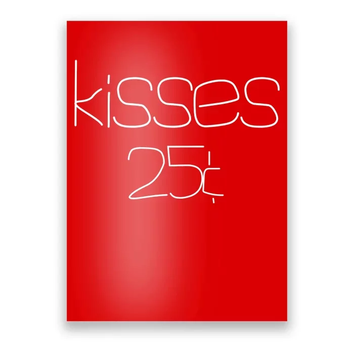 Kisses 20 Cents Poster