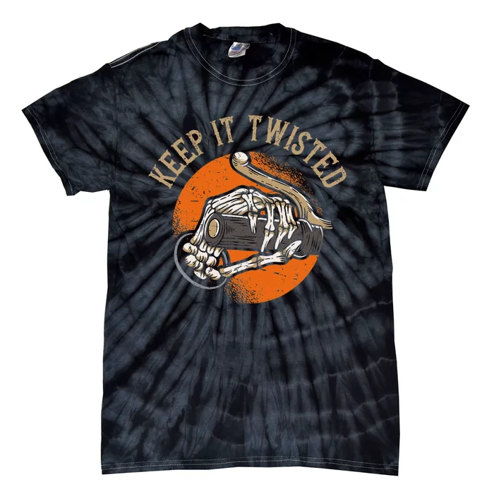 Keep It Twisted Vintage Motorcycle Tie-Dye T-Shirt