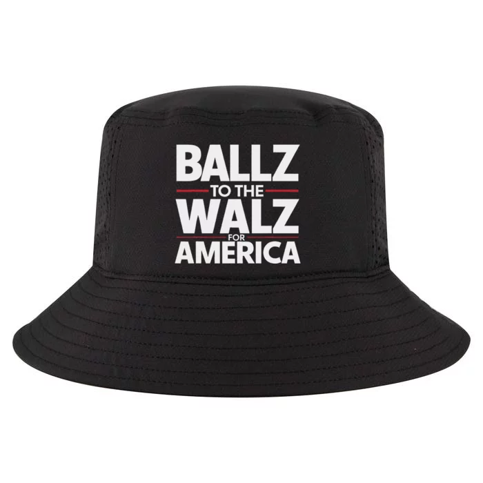 Kamala In The Context Ballz Walz Mn Kamala Harris 2024 Cool Comfort Performance Bucket Hat