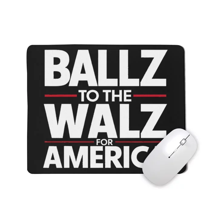 Kamala In The Context Ballz Walz Mn Kamala Harris 2024 Mousepad