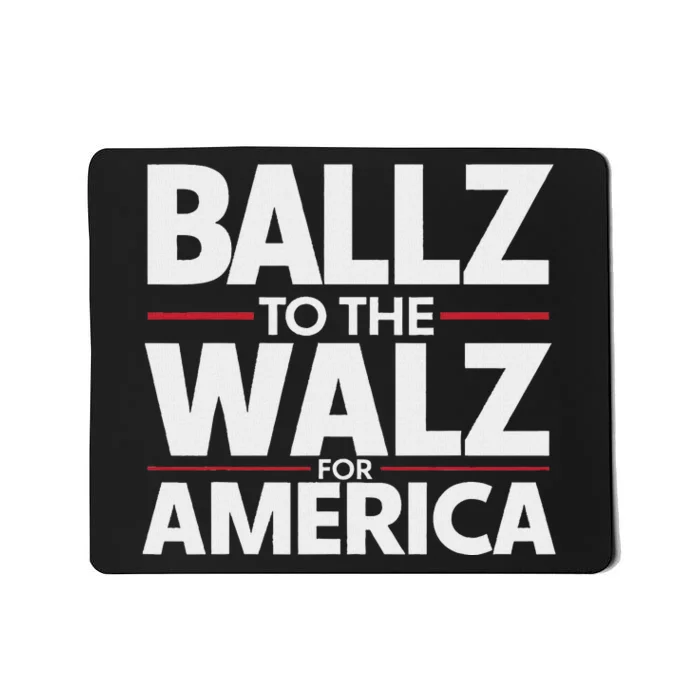 Kamala In The Context Ballz Walz Mn Kamala Harris 2024 Mousepad