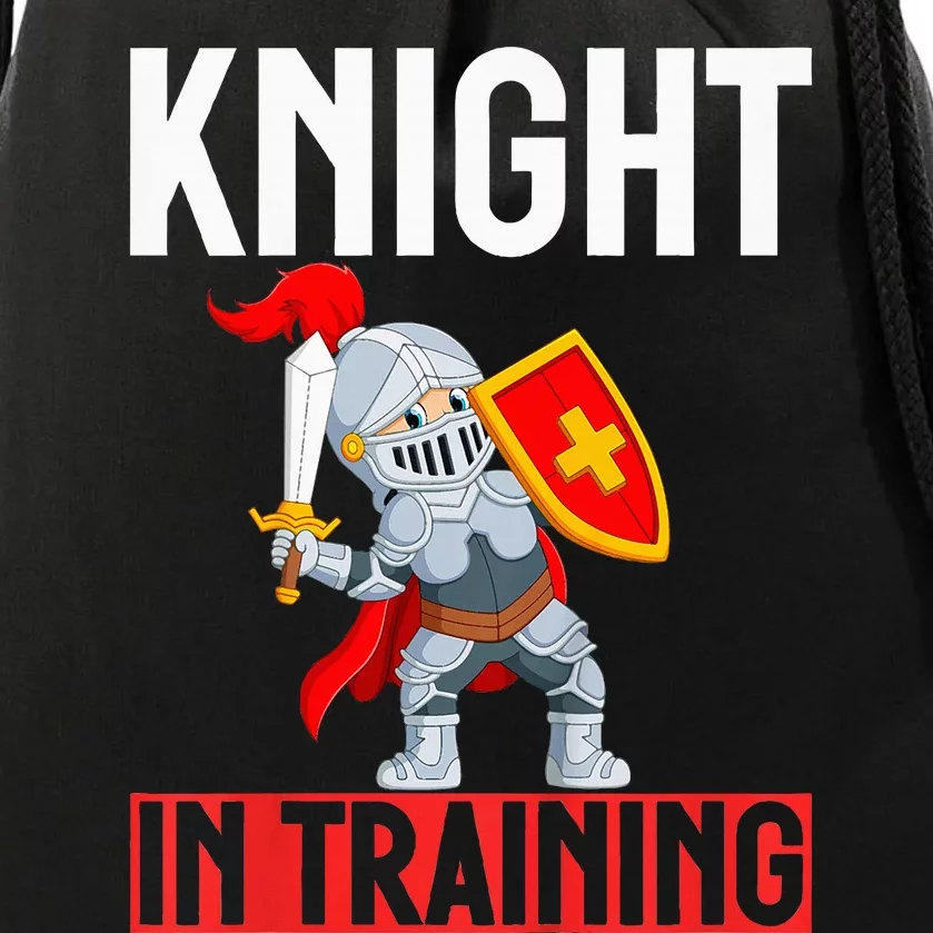 Knight In Training Knight Drawstring Bag