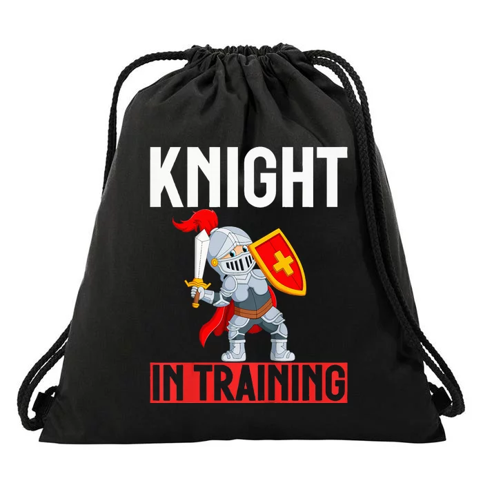 Knight In Training Knight Drawstring Bag