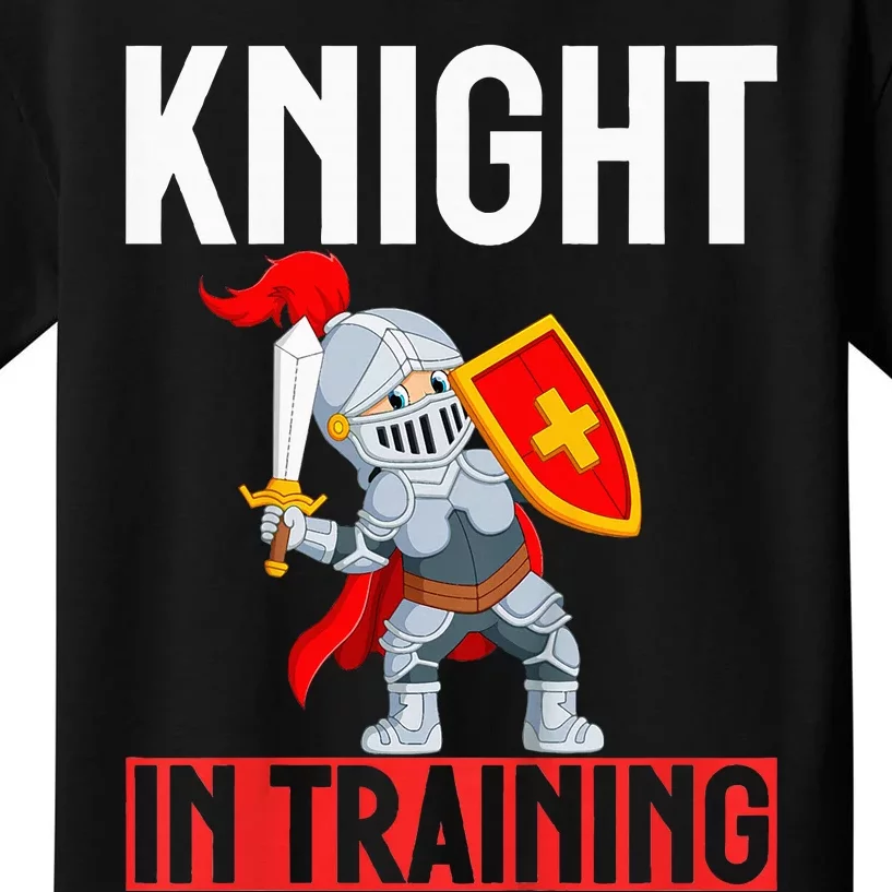 Knight In Training Knight Kids T-Shirt