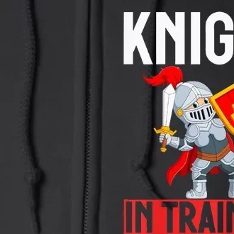 Knight In Training Knight Full Zip Hoodie