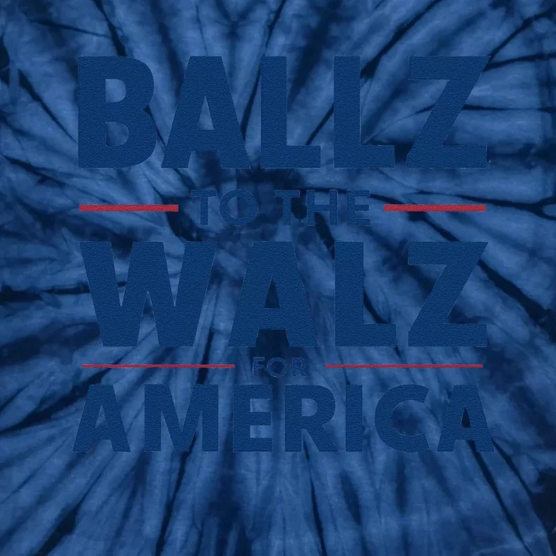 Kamala In The Context Ballz Walz Mn Kamala Harris 2024 Tie-Dye T-Shirt