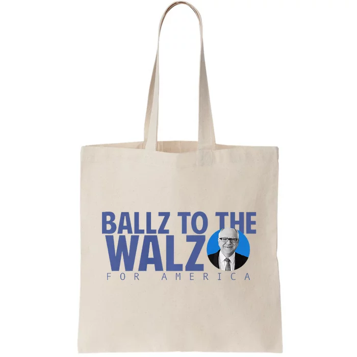 Kamala In The Context Ballz Walz Tote Bag