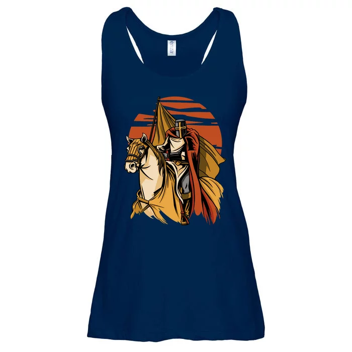 Knight In The Sunset Ladies Essential Flowy Tank