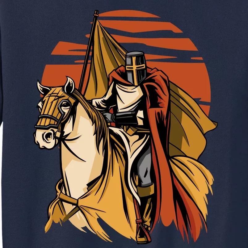 Knight In The Sunset Tall Sweatshirt