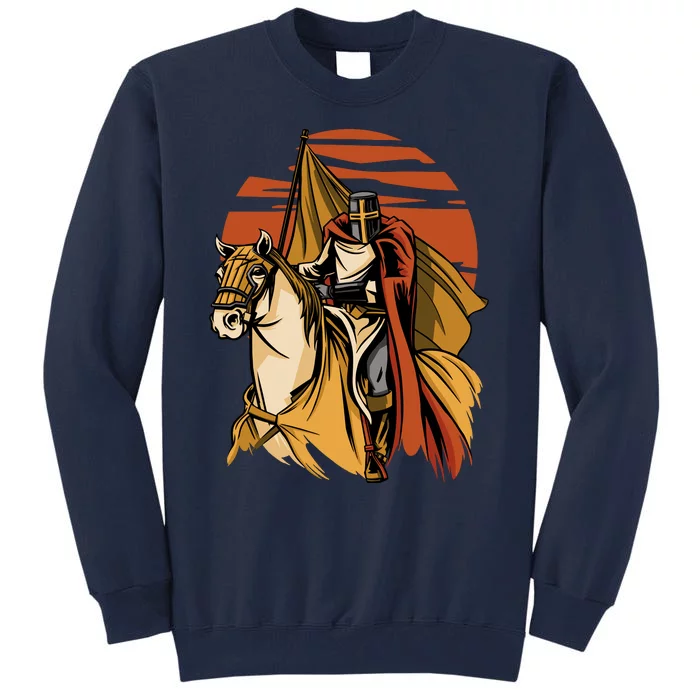 Knight In The Sunset Tall Sweatshirt