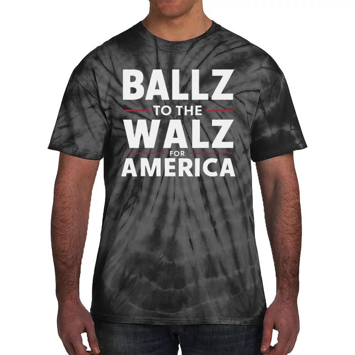 Kamala In The Context Ballz Walz Mn Kamala Harris 2024 Tie-Dye T-Shirt