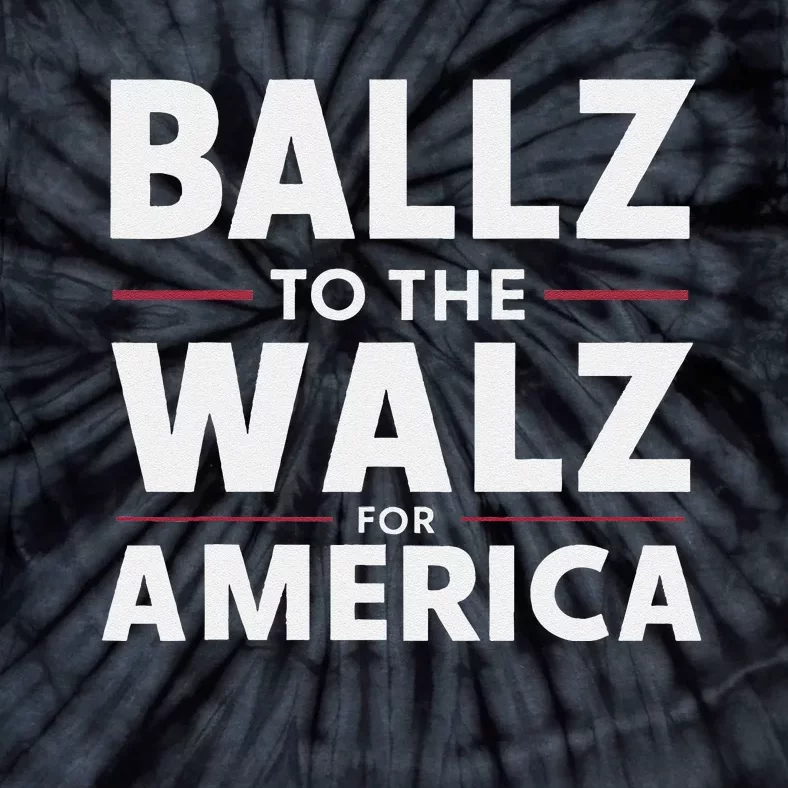 Kamala In The Context Ballz Walz Mn Kamala Harris 2024 Tie-Dye T-Shirt