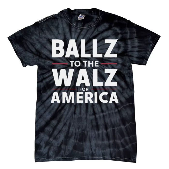 Kamala In The Context Ballz Walz Mn Kamala Harris 2024 Tie-Dye T-Shirt