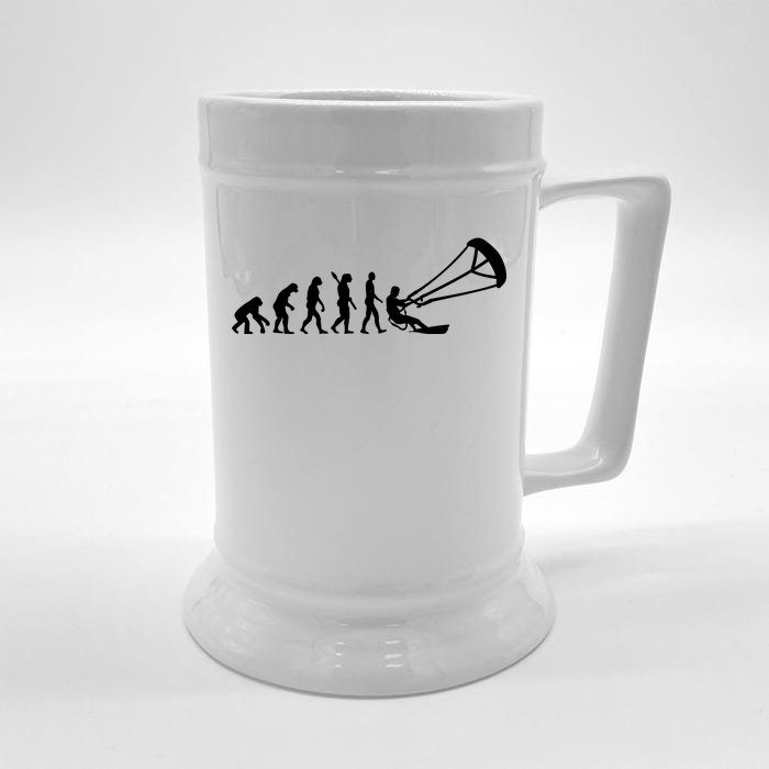 Kite Surfing Evolution Front & Back Beer Stein