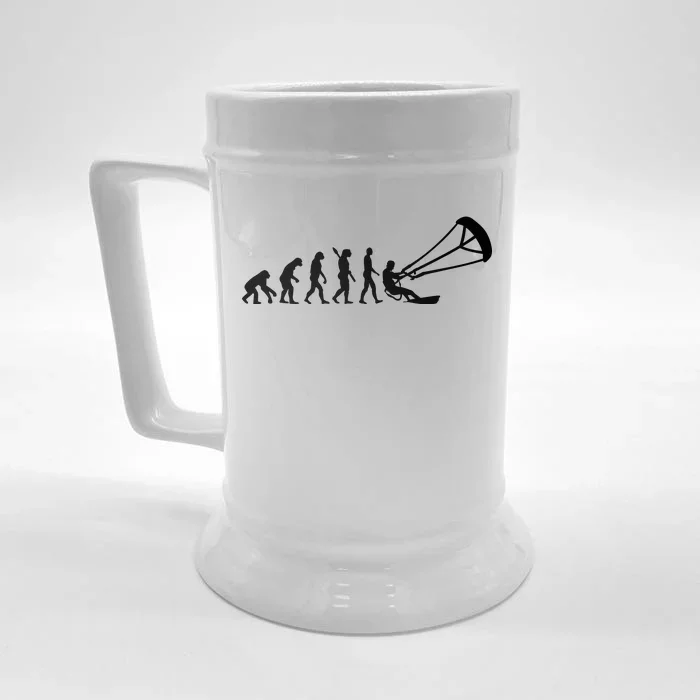 Kite Surfing Evolution Front & Back Beer Stein