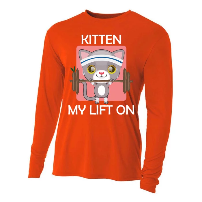 Kitten My lift On Cooling Performance Long Sleeve Crew