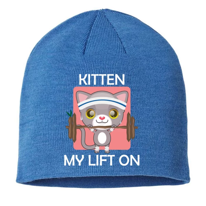 Kitten My lift On 8 1/2in Sustainable Knit Beanie