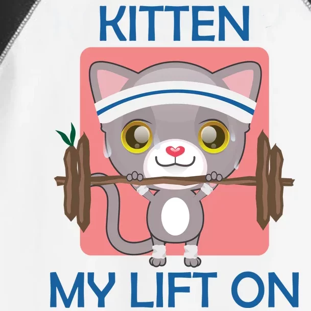 Kitten My lift On Toddler Fine Jersey T-Shirt