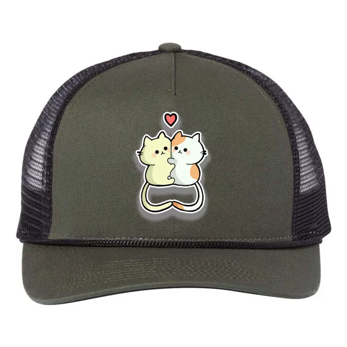 Kitty Love Retro Rope Trucker Hat Cap