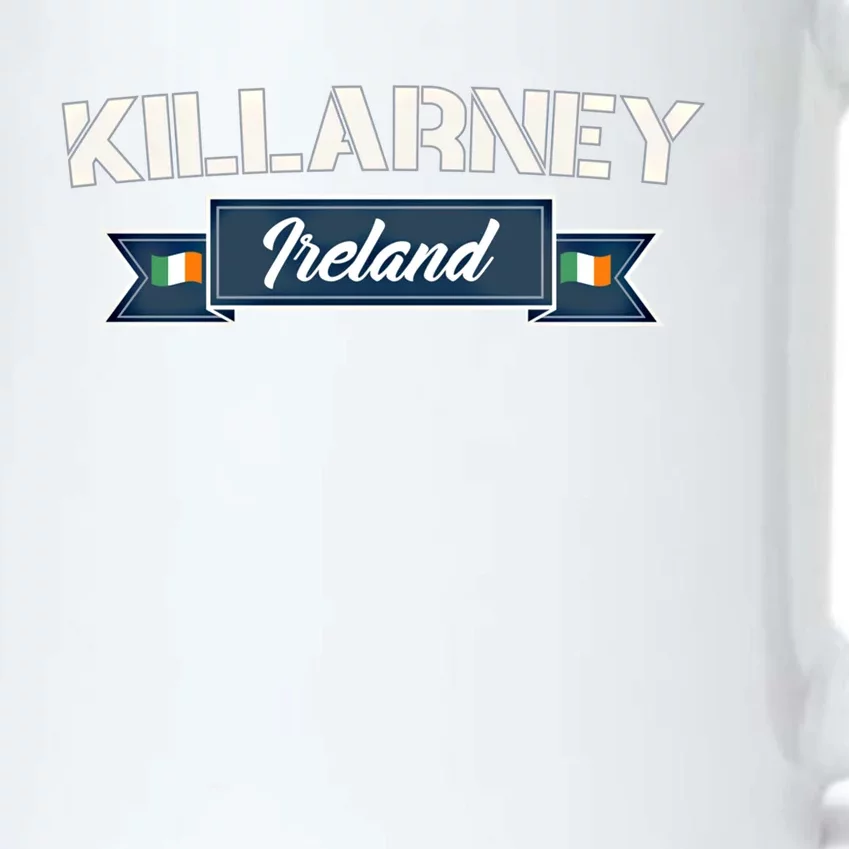 Killarney Ireland With Irish Flag Gift Black Color Changing Mug