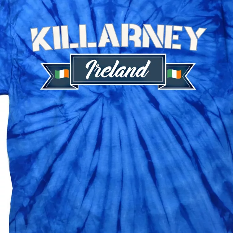 Killarney Ireland With Irish Flag Gift Tie-Dye T-Shirt