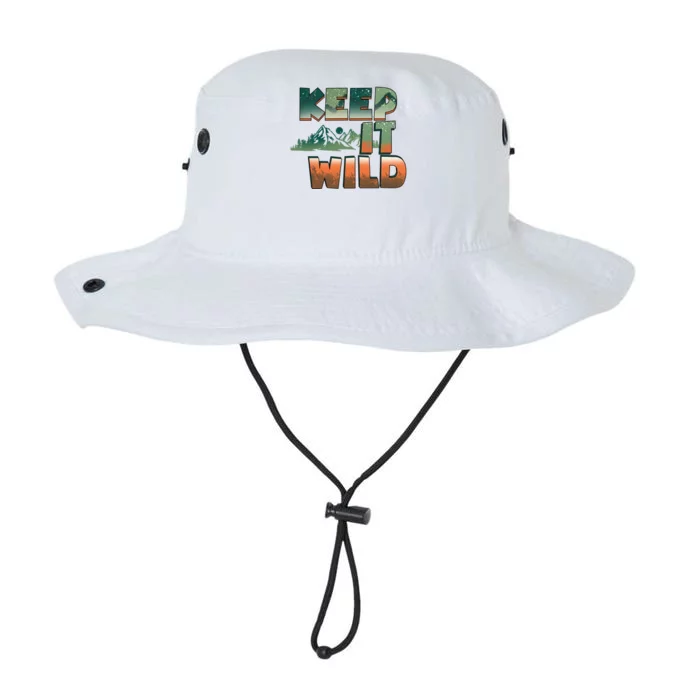 Keep It Wild Camping Hiking Gift Legacy Cool Fit Booney Bucket Hat