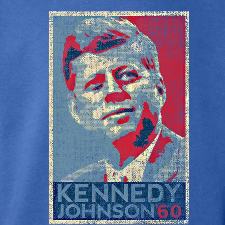 Kennedy Johnson 1960 Retro Campaign 4th Of July President Meaningful Gift Toddler Hoodie