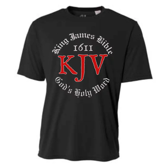 King James Bible 1611 Version GodS Holy Word Kjv Christian Cooling Performance Crew T-Shirt