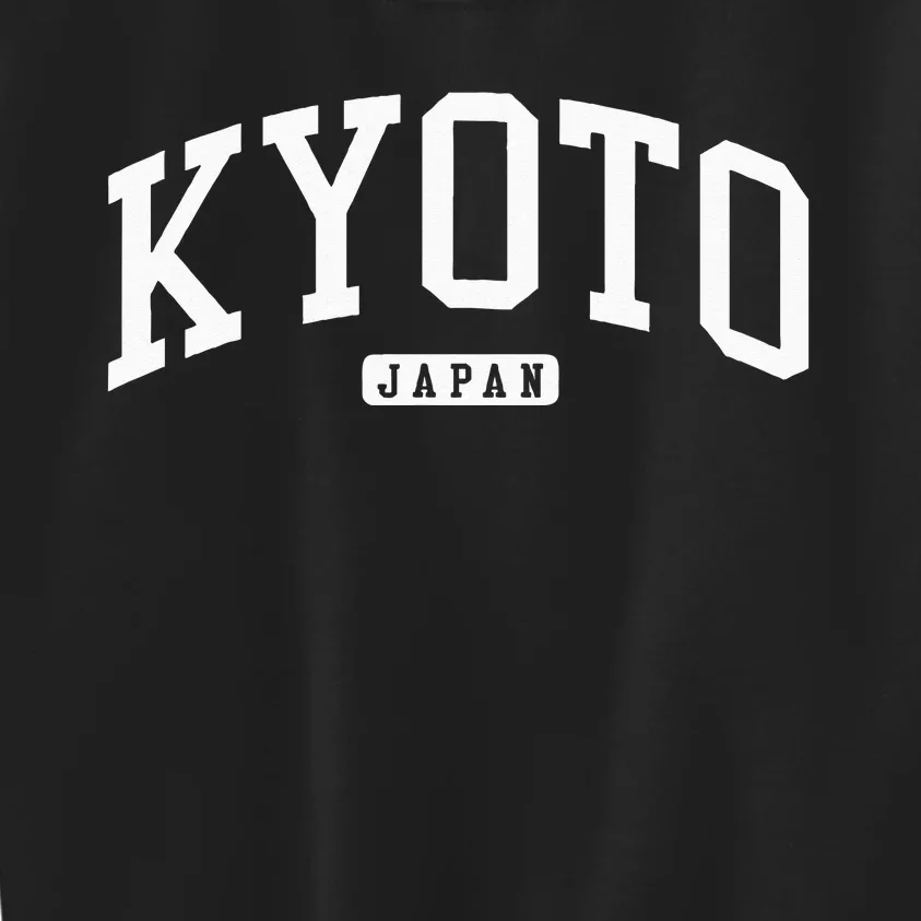 Kyoto Japan College University Style Kids Sweatshirt