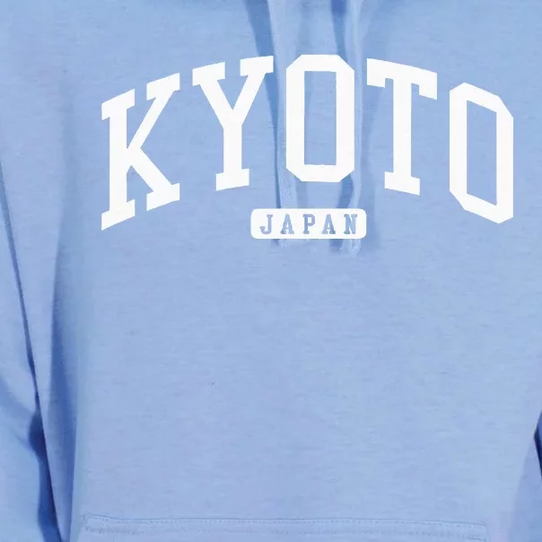 Kyoto Japan College University Style Unisex Surf Hoodie