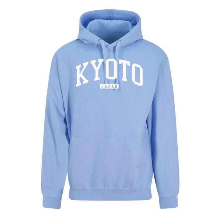 Kyoto Japan College University Style Unisex Surf Hoodie