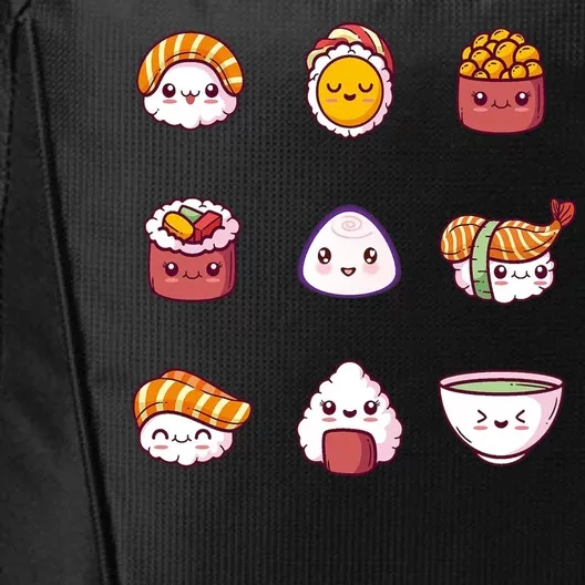 Kawaii Japanese Food Lover City Backpack