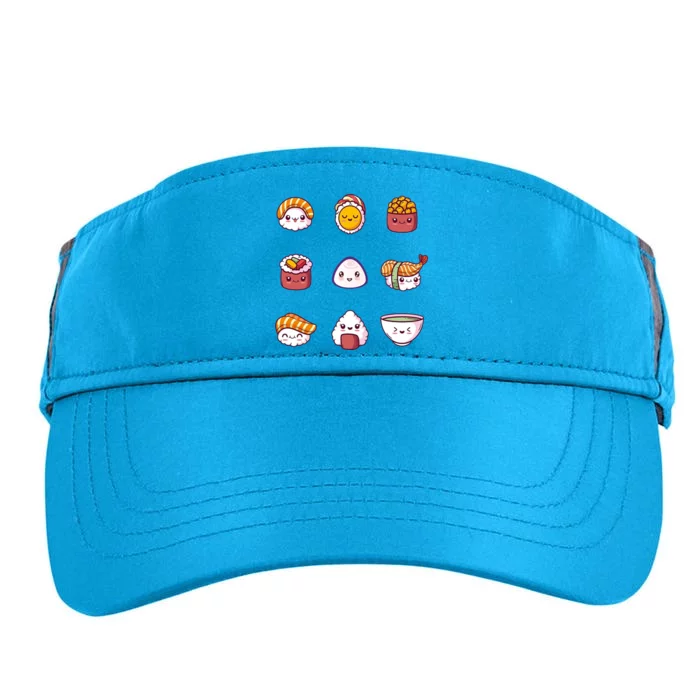 Kawaii Japanese Food Lover Adult Drive Performance Visor