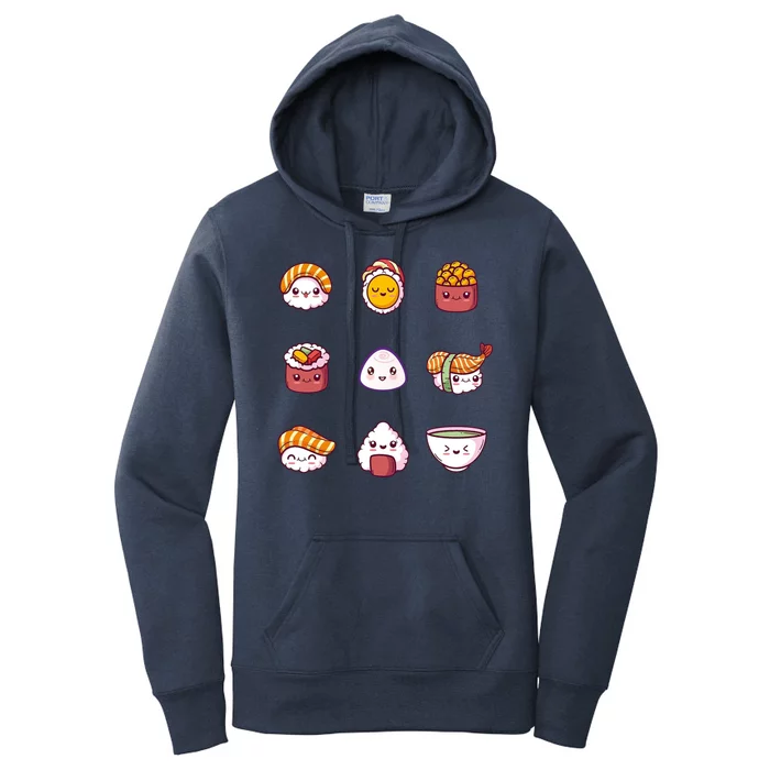 Kawaii Japanese Food Lover Women's Pullover Hoodie